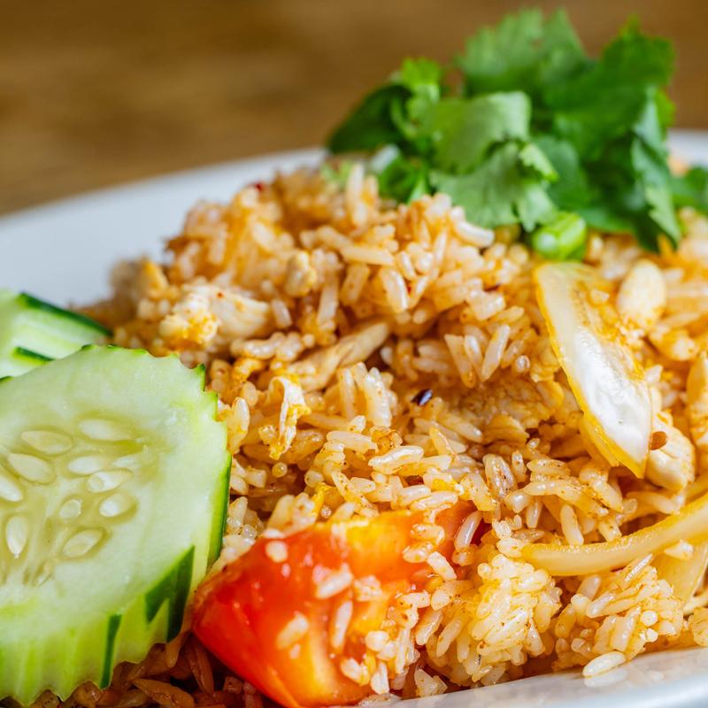Thai fried rice from Bangkok Cafe